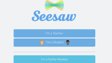 application seesaw en français