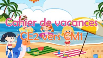 Cahier de vacances CE2 vers CM1