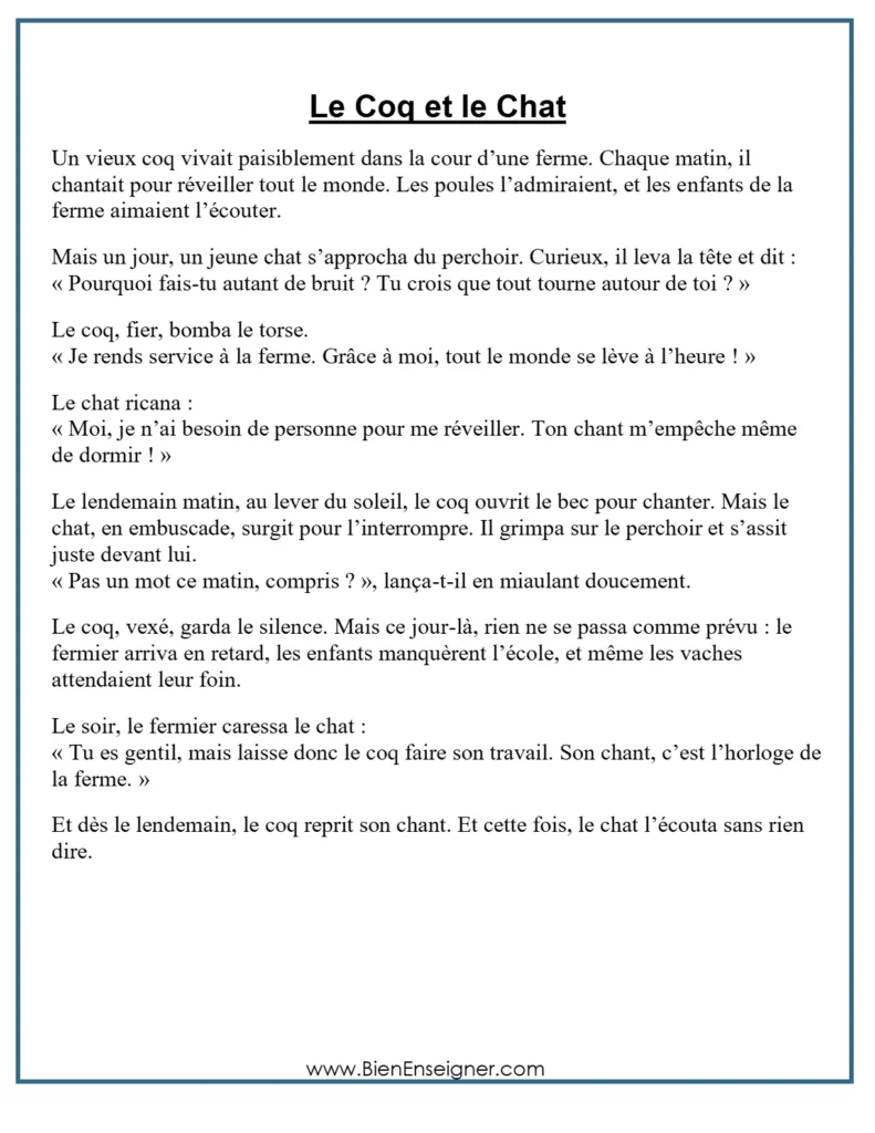 lecture compréhension CM1