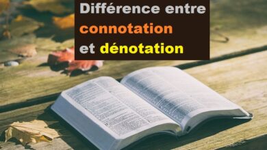 Différence entre connotation et dénotation