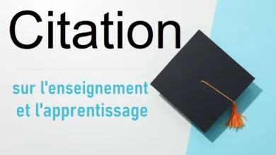 citation sur l'enseignement et l'apprentissage